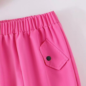Nuovo Completo Autunnale per Ragazze: Top a Maniche Lunghe con Fiocco e <span class=keywords><strong>Pantaloni</strong></span> <span class=keywords><strong>Cargo</strong></span>, Set 2 Pezzi Casual - Product Image 6