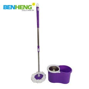 Juego de <span class=keywords><strong>Mopa</strong></span> Mágica Giratoria 2 en 1 con Cubeta Centrífuga, Autoescurrible, Ecológica, de Alta Capacidad, para Limpieza de Pisos y Lavado - Product Image 6