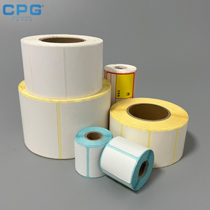 Thermal Label Sticker <b>Roll</b> 30x50mm Oil Proof Thermal <b>Roll</b> Paper Sticker for Frozen Food <b>Box</b> Label - Product Image 1