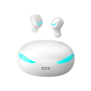 Fone de ouvido sem fio 5.0 tws, headset profissional de baixa latência para jogos