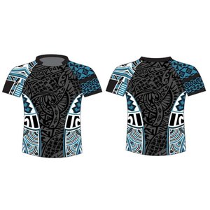 เสื้อรักบี้แห้งเร็วทนทานและระบายอากาศได้ดีดีไซน์ทันสมัยสง่างาม - Product Image 5