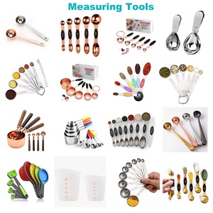 Bộ Muỗng Cà Phê Hai Mặt Bằng Thép Không Gỉ Có Thể Xếp Chồng Lên Nhau Bộ 7 Muỗng Đo Từ Tính Với Bộ San Bằng - Product Image 6