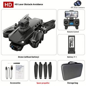 โดรนถ่ายภาพทางอากาศความละเอียดสูง L900 SE MAX ระดับมืออาชีพ พร้อมระบบ GPS มอเตอร์ไร้แปรงถ่าน ระบบเลเซอร์หลบหลีกสิ่งกีดขวาง ควบคุมระยะไกล - Product Image 6