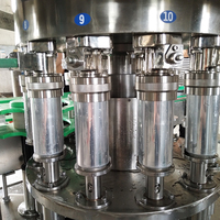 Machine de scellage automatique en aluminium PET, ligne complète, pour remplissage de bière, boisson carbonée, jus, Soda, eau douce, ml