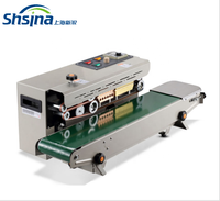 Machine de scellage semi-automatique à impulsions pour sacs et pochettes en plastique, scelleuse thermique pour emballage de savon liquide et cosmétiques