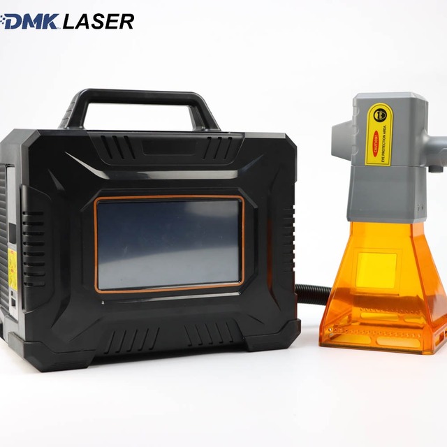 DMK 20-60W High Quality Laser Marking Machines Handheld Fiber Laser with Customizable Marking for Coin Metal Bottle