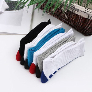 Chaussettes pour garçons, basket-ball, football, randonnée <span class=keywords><strong>ski</strong></span>, athlétisme, sports <span class=keywords><strong>de</strong></span> plein air, mollet épais, chaussettes hautes multipack - Product Image 4