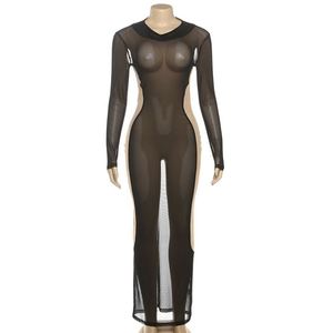 Wet Look Dresses - Ladies in Wet Dresses - Sexy & Shiny