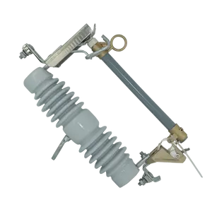 Le fusible à haute tension d'abandon d'expulsion a coupé la coupe-circuit de fusible d'abandon de porcelaine de 100A 200A 15-27KV 15KV 20KV 22KV pour des systèmes d'alimentation