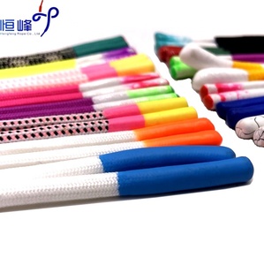 Bán buôn tùy chỉnh <span class=keywords><strong>5mm</strong></span> <span class=keywords><strong>Polyester</strong></span> Vẽ Dây Silicone nhúng kết thúc may áo dây drawcords - Product Image 3