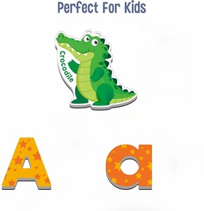 Aimants pour enfants, animaux mignons de A à Z, aimants pour réfrigérateur pour les tout-petits de 2 à 5 ans, grands aimants éducatifs, personnalisation OEM - Product Image 3