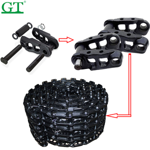 Catena Cingoli D6H D8R, Gruppo Maglie Cingolo PC200-<span class=keywords><strong>5</strong></span>, Ricambi Sottocarro per Escavatori e Dozer D6C D6D D7R D8R D9R - Product Image 2