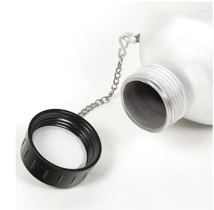 Botella de Agua de Aluminio para Caza, 1.2L/1.3L, con Correas o Bolsa, para Camping y Senderismo - Product Image 2