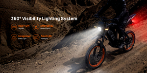 Motocicleta Deportiva de 750W, Modelo con Batería de Litio de 48V Extraíble, 7 Velocidades, Cuadro de Acero de Alto Carbono, Motocicleta Deportiva Urbana - Product Image 6