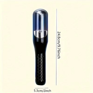 Tondeuse à pointes fourchues sans fil rechargeable pour réparer les cheveux abîmés – Noir - Product Image 1