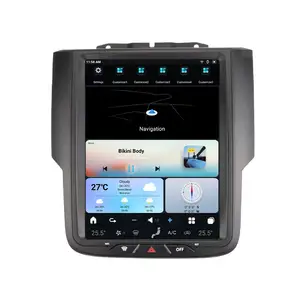 10,5 "ANDROID 13 4 + 64G ARRANQUE RÁPIDO TESlA ESTILO VERTICAL PANTALLA NAVI RADIO DE COCHE PARA DODGE RAM