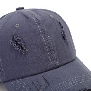 Vintage Distressed Washed Cotton Retro Unstructured Baseball Cap Custom Canvas Dad <b>Hat</b> - Product Image 5