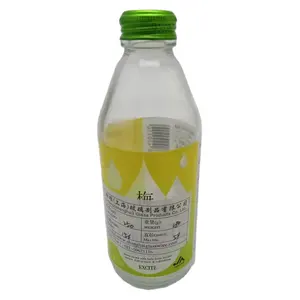 Shanghai Diskon Besar-besaran 10 Oz Botol Minuman Kaca, Botol Minuman Kaca, Botol Kaca, Kaca, Jus, Menggunakan, Putaran Kustom, 10 Oz