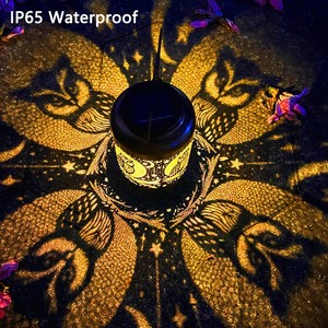 Solar Garden Owl Lamp Hanging Ornaments Forgarden <b>Projection</b> Lamp Nightlight - Product Image 4