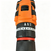 Outils ménagers, perceuse à percussion sans fil 21V avec moteur sans balais, mandrin de 10 mm, batterie 1,2 Ah, forets durables