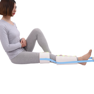 Cinturón de fijación por tracción para miembros inferiores, correas ajustables de lona blanca para soporte de estiramiento de piernas, unisex, cómodo y transpirable - Product Image 2
