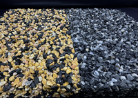 Haute perméabilité à l'eau et résine de liant en pierre antidérapante liée pour pavage de chaussée et surface de sol en pierre