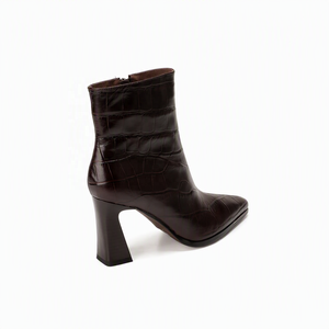 <span class=keywords><strong>Stivali</strong></span> alla Caviglia da <span class=keywords><strong>Donna</strong></span> OEM ODM con Tacco Alto e Punta Affusolata, Scarpe Eleganti con Cerniera, Collezioni <span class=keywords><strong>di</strong></span> Moda <span class=keywords><strong>di</strong></span> <span class=keywords><strong>Marca</strong></span> - Product Image 3