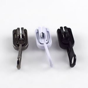 Deepeel AP603 3 #5 #8 # Zippers Puller DIY Reversible Đúp Side Zip Head Cho Nhựa <span class=keywords><strong>Zipper</strong></span> Sửa Chữa Phụ Kiện <span class=keywords><strong>Zipper</strong></span> <span class=keywords><strong>Slider</strong></span> - Product Image 4