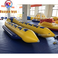 Ventes chaudes, bateau banane gonflable pas cher pour 8 à 10 passagers