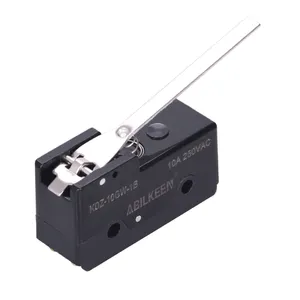 Hot Selling Factory Outlet Two-Way ON-OFF Double Type Micro Switches Long Lever 6 Pins Copper Screw Terminal Micro Switch