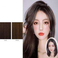 Dream HS Mall 36 pouces S. Volume Indian Remy Hair Weave Clip-In Extensions Straight Wave Style 1B Color - Product Image 1