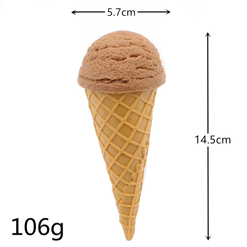 Cornet de glace au café