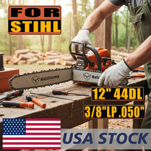 Barra a catena PRO da 12 pollici (3/8 LP .050 44DL) per motoseghe Stihl MS170 MS171 MS180 MS181 - Disponibilità immediata dagli USA - Product Image 3