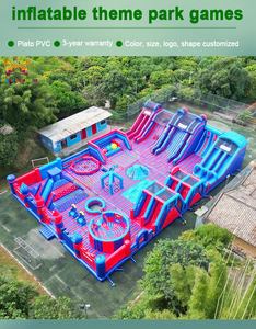 Juego Inflable Gigante de <span class=keywords><strong>Playa</strong></span> con Temática Oceánica, de PVC, con Tamaño Personalizable y Fácil Instalación para Fiestas, <span class=keywords><strong>Alquileres</strong></span> y Uso Comercial - Product Image 4