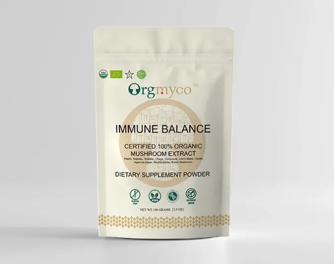Immune Balance, Certified 100% Organic Mushroom Extract