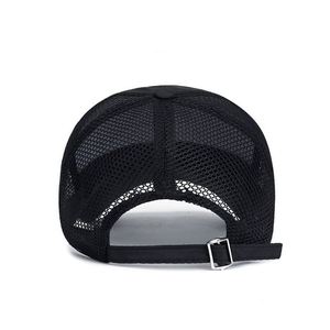 2026 Summer Sporty 5-Panel Mesh Breathable <b>Waterproof</b> Extended Eaves Sunshade Adjustable Baseball <b>Cap</b> - Product Image 2
