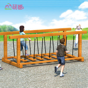 Estructuras de Escalada para Jardín de Infantes Moetry, Redes de Escalada de Madera para Niños, Escalador para Exteriores con Agarraderas - Product Image 2