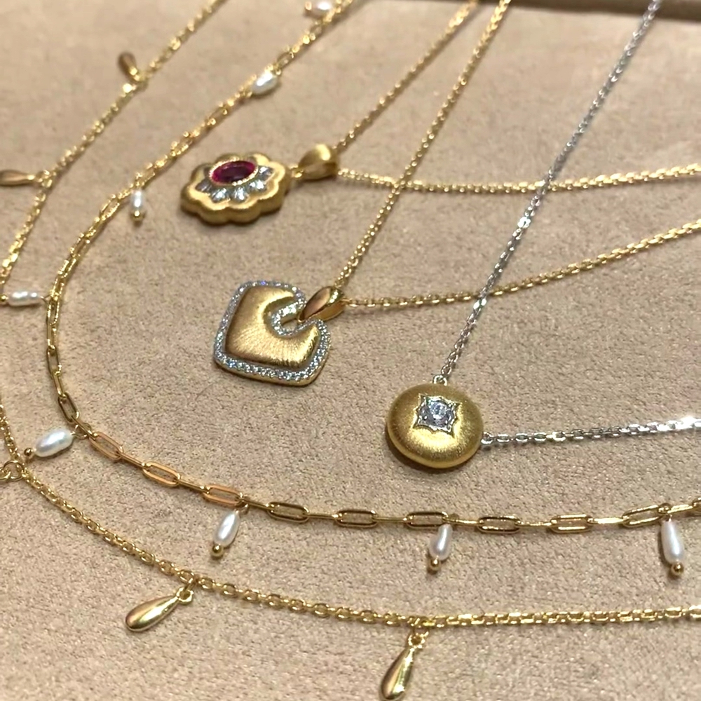 Wholesale Laminated Gold Jewelry Fashion Quality