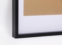 Bingkai Foto Ukuran Besar, Bingkai Galeri 20x27.5 inci, Bingkai Dinding Seni Dalam Ruangan