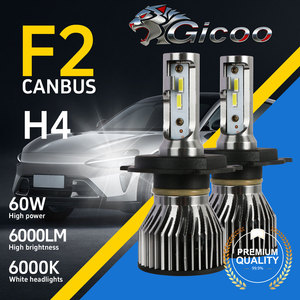หลอดไฟหน้า LED G4 300w 4 ท่อทองแดง CSP 9054 กำลังสูง H4 H1 H11 H7 9005 9006 Canbus หลอดไฟรถยนต์สำหรับรถยนต์และรถบรรทุก - Product Image 1
