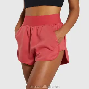 Bán Buôn Hot Cô Gái Biker Mặc Trống Thiết Kế Tùy Chỉnh Phụ Nữ Thể Thao Quần Short Tập Thể Dục