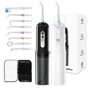 Portable Voyage Nettoyage Jet Plaque Rechargeable Irrigateur <span class=keywords><strong>Dentaire</strong></span> Flosser Dent <span class=keywords><strong>Tartre</strong></span> 2 En 1 Remover Oral Dents Eau Cleaner - Product Image 1