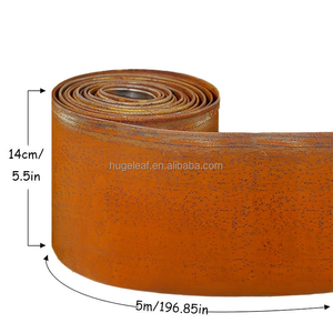 5.5 Inch Heavy Duty Rust Resistant Straight Sturdy Long Strips Corten Steel Metal Garden Landscape Edging for Flower Beds - Product Image 2