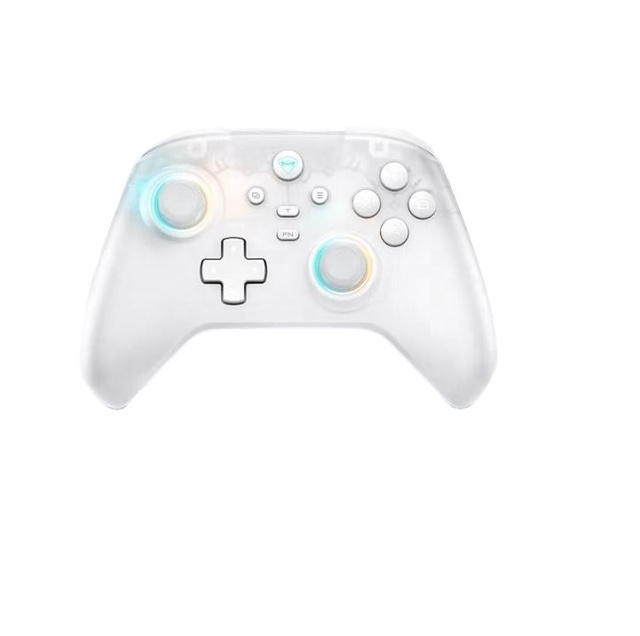 Machenike G3 V2 Three-Mode Gamepad 2.4GHz/Wired/BT Gaming Controller Set Game Wheel Steering Compatible PSP PC Mobile Devices