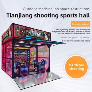 Craftsman Shooting Machine : Jeu de tir à monnayeur pour salles de sport intérieures/extérieures, modèle Sniper tendance, en métal robuste - Product Image 4