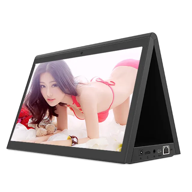 Desktop Dual Screen 10.1 inch capacitive touch screen Customer Feedback RJ45 NFC desktop android tablet