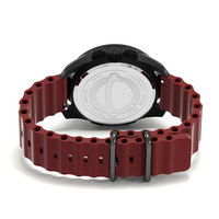 Montres à quartz Red Planet Design pour hommes, étanches, lumineuses, sportives, avec aiguilles à billes magnétiques DG0525