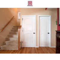 Vente en gros, Design moderne, porte en bois massif, porte Composite, intérieur de maison, porte en bois massif pour maison
