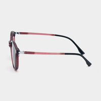 Lunettes de soleil pliables 3 en 1 ultra-légères à clipser, en matériau Ultem, lunettes magnétiques fines et rondes, montures optiques