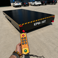 Carro Eléctrico de Plataforma Plana para el Transporte de Placas y Componentes en Talleres de Estructuras Metálicas